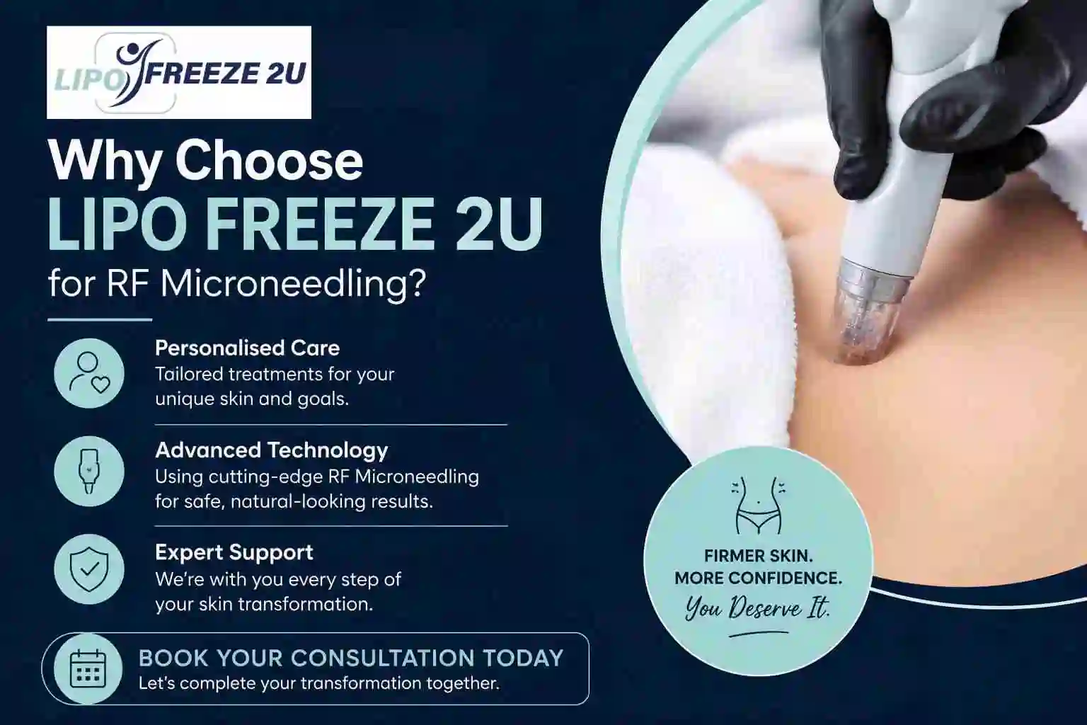 Why Choose LIPO FREEZE 2U for RF Microneedling sc?