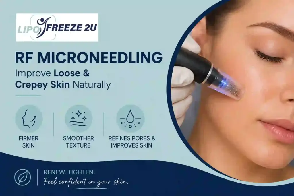 Can RF Microneedling Help Improve Loose and Crepey Skin sc?